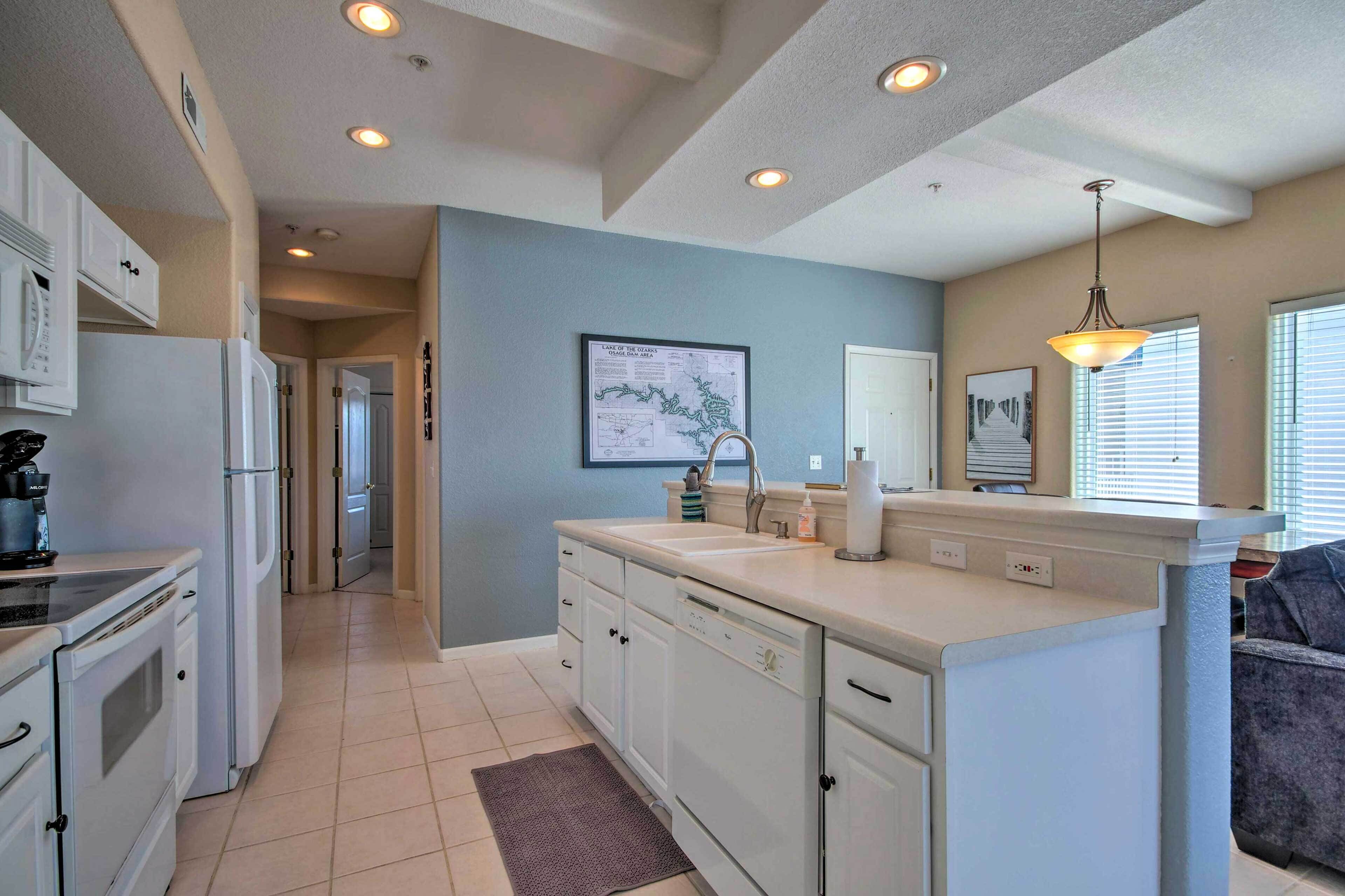 Lakefront Ozark Condo w/ Views + Boat Slip!