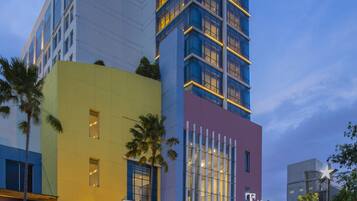 Façade de l’hébergement