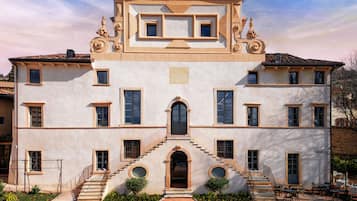Fassade der Unterkunft