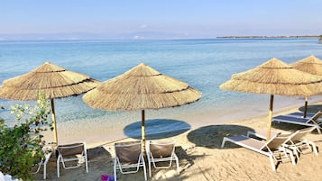 Private beach