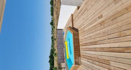 Villa with swimming pool and jacuzzi Marseillan