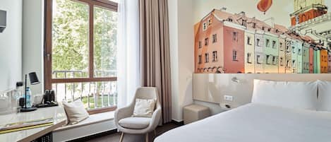 Premium Double Room | Desk, laptop workspace, soundproofing, free WiFi