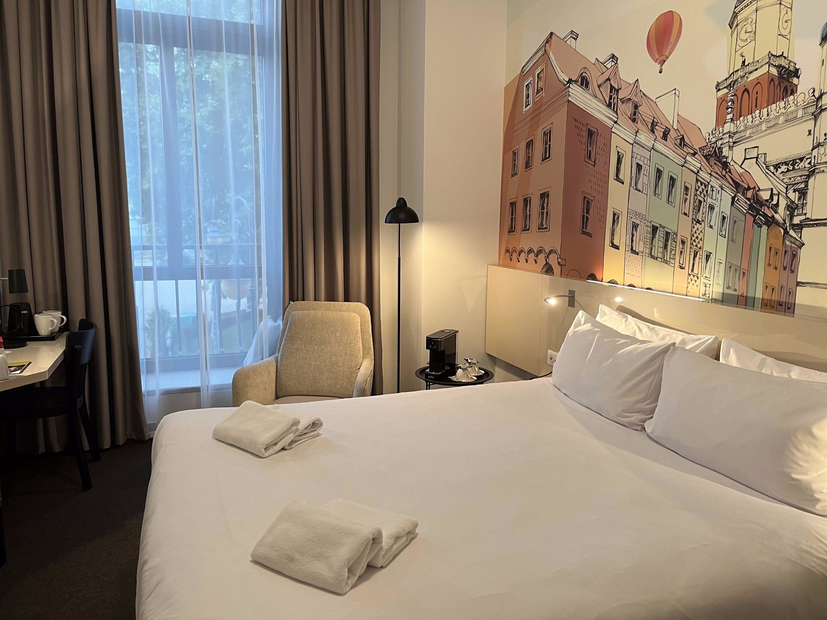 ห้องพรีเมียมดับเบิล | โต๊ะทำงาน, พื้นที่ทำงานแบบใช้แล็ปท็อป, ห้องเก็บเสียง, Wi-Fi ฟรี