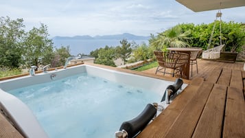 Premium-Studiosuite, 1 King-Bett, Meerblick | Ausblick vom Zimmer