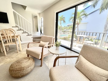 Main Living Area with Balcony