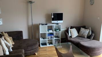 TV, video games, DVD player, ping pong