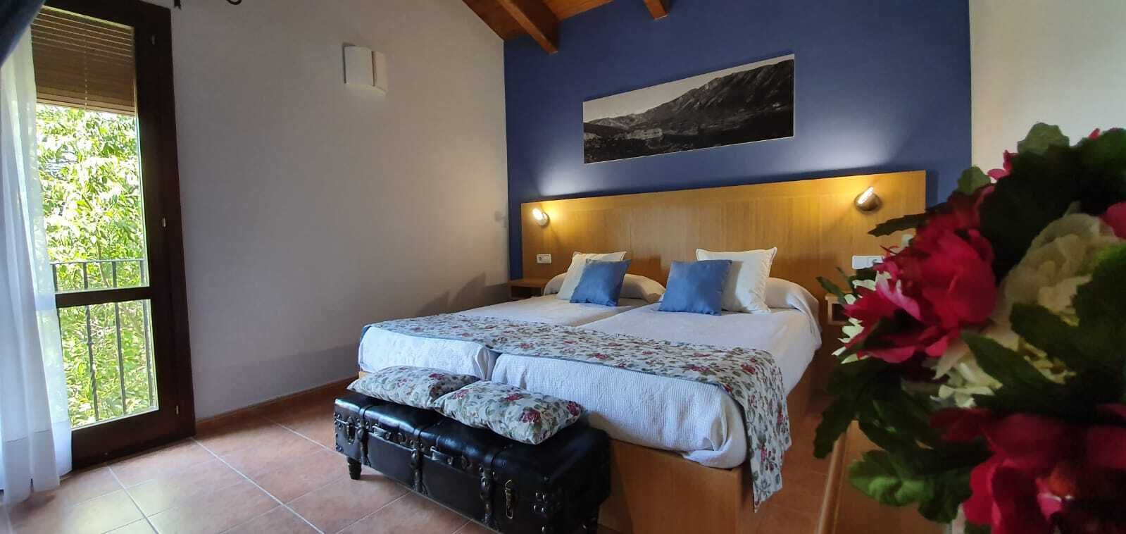 In the heart of the Natural Park of the Sierra and Guara canyons.