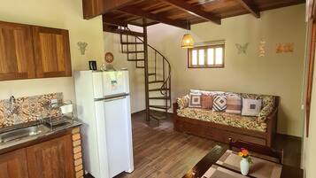 舒適小木屋, 1 間臥室, 山景, 山旁 | 客廳