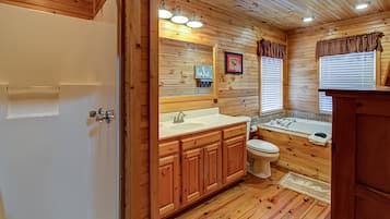 Cabin, 3 Bedrooms | Bilik Mandi | Tuala disediakan