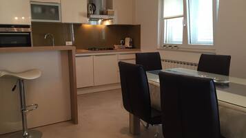 Apartment (BURA - with terrace and grill - A(5)) | Living area