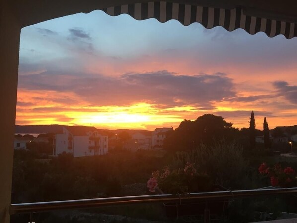 Apartment (BURA - with terrace and grill - A(5)) | View from room - Bura - With Terrace and Grill - A (Sibenik)