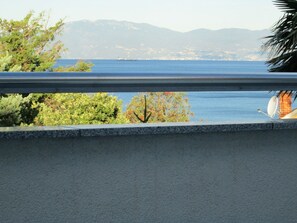 Apartment (Dinka - 40 m from sea - A2(2+1)) | View from room - Dinka - 40 m From sea - A2 (Omisalj)