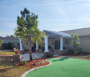 Enceinte de l’hébergement