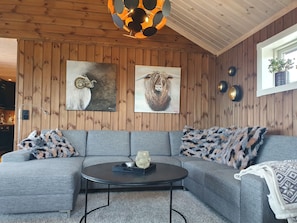 Smart-TV, Kamin, Bücher