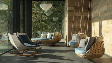 Couples treatment rooms, sauna, steam room, body treatments, body wraps