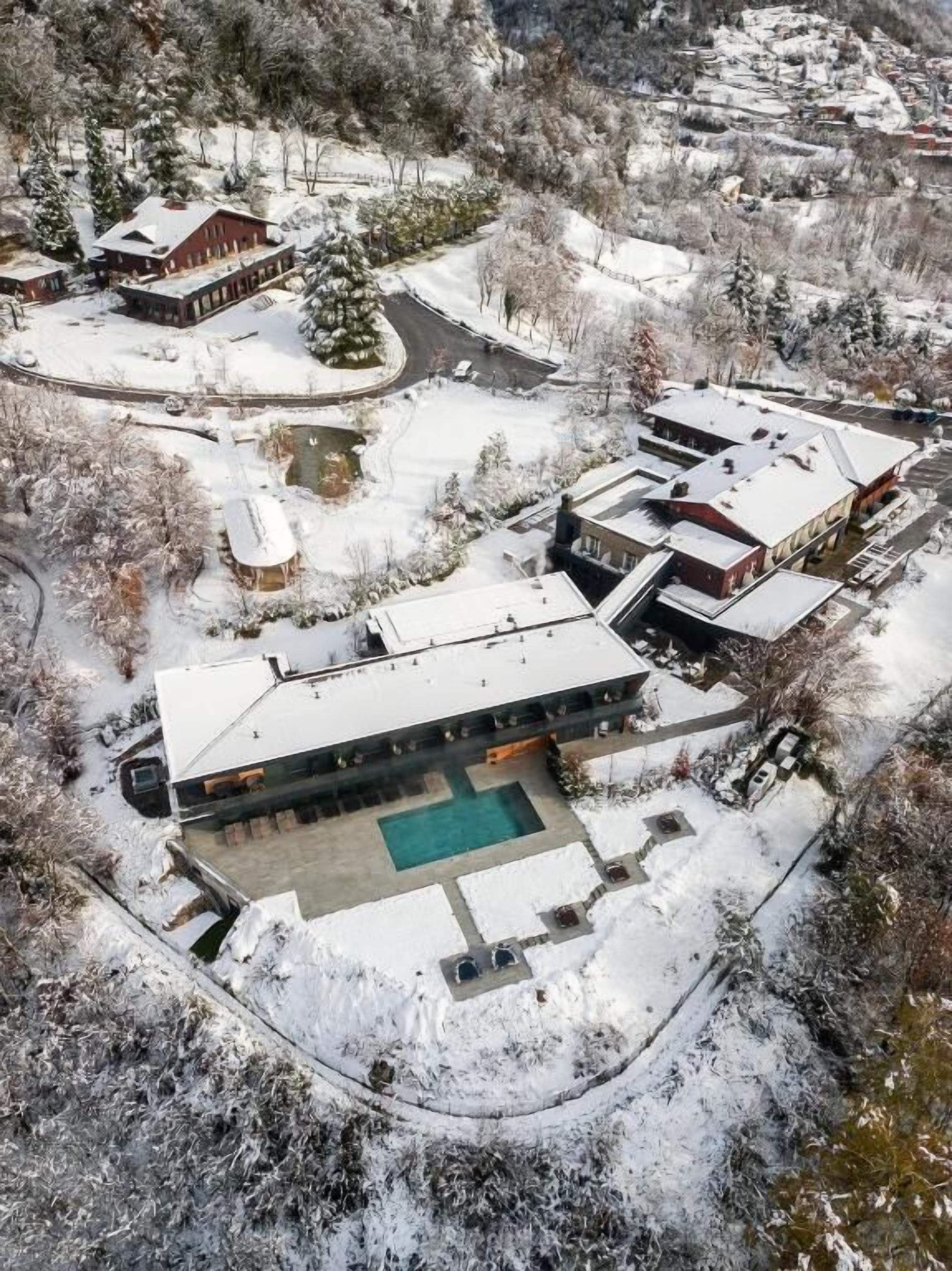 Fassade der Unterkunft