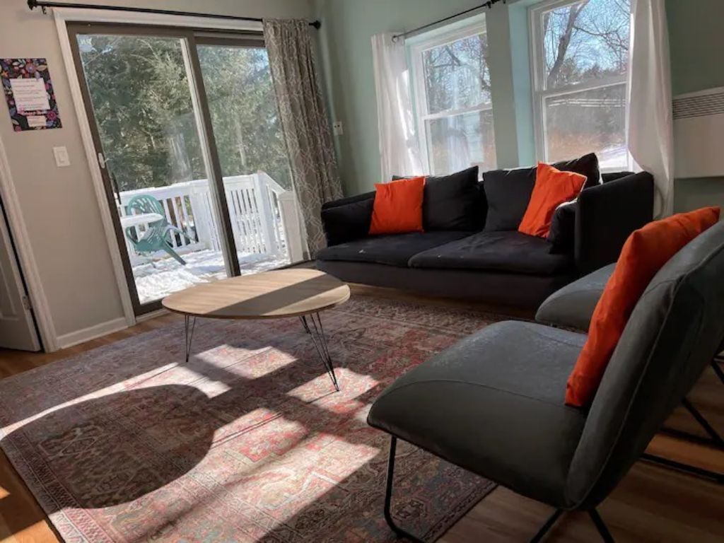 Smart TV, foosball, books