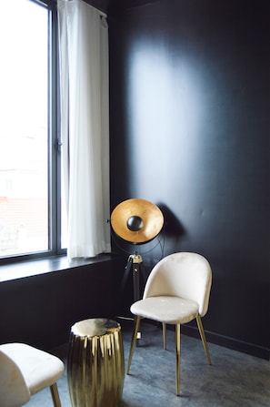In-room safe, desk, laptop workspace, blackout drapes