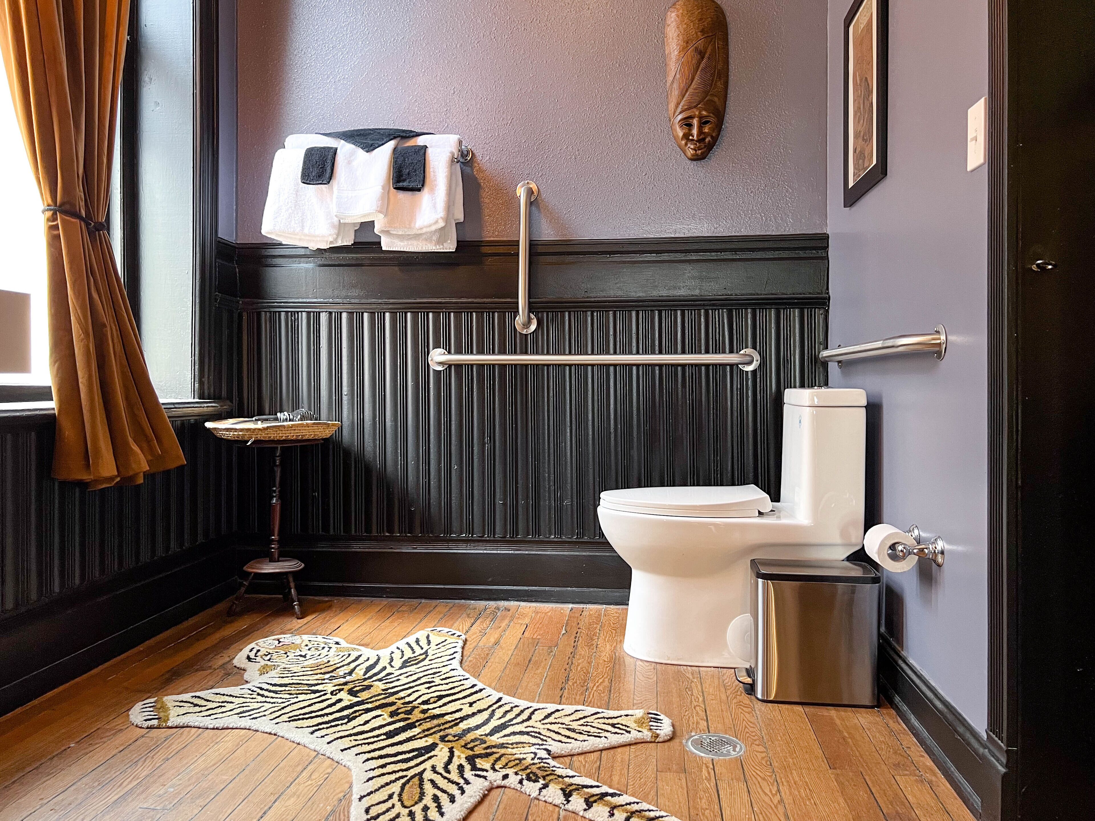 the grand chamber - suite 12 | bathroom | designer toiletries, hair dryer, towels, soap