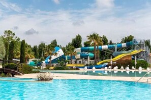 Outdoor pool, a heated pool - MOBILE HOME VIAS PLAGE 1 (Vias)