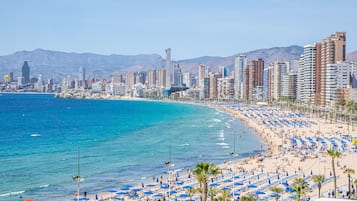 Una spiaggia nelle vicinanze