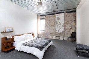 1 slaapkamer, een bureau, een strijkplank/strijkijzer, gratis wifi