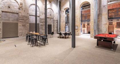 Chic Double Queen Apt Walking Distance to Fiserv