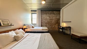 1 slaapkamer, een bureau, een strijkplank/strijkijzer, gratis wifi