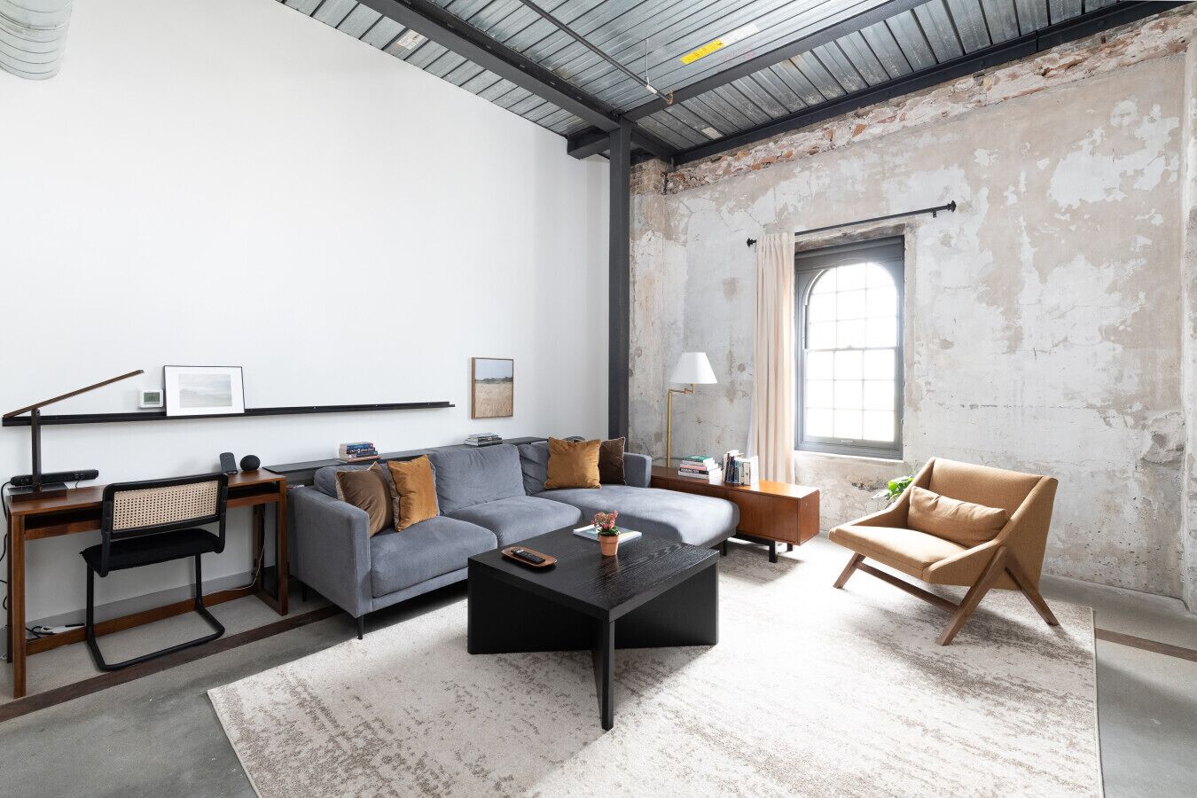 Smart TV, foosball, books