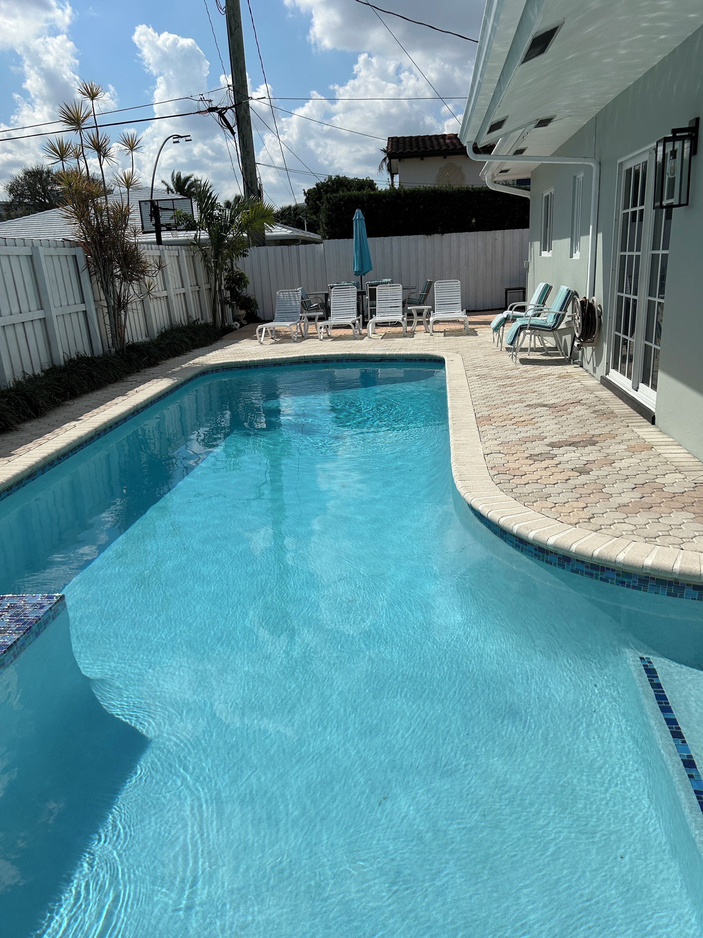 Beheizter Pool