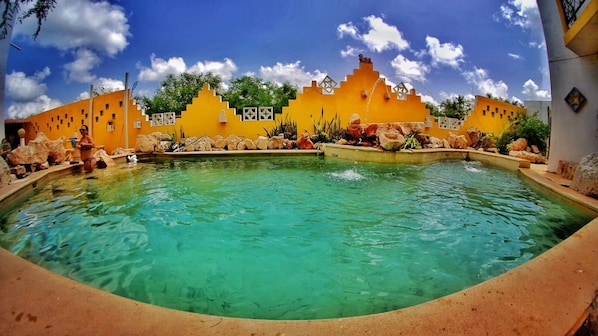 Standard Double Room | Living area - Buenosdias Izamal (Izamal)