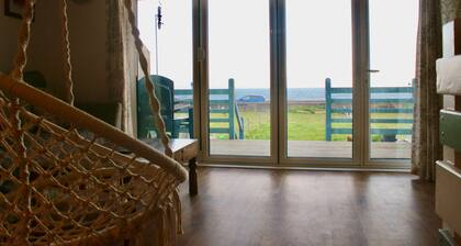 Stones throw from the sea