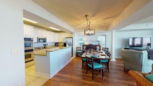 Condo, 5 Bedrooms | Dining - Ocean Blue 301 by Coastline Resorts (Myrtle Beach)