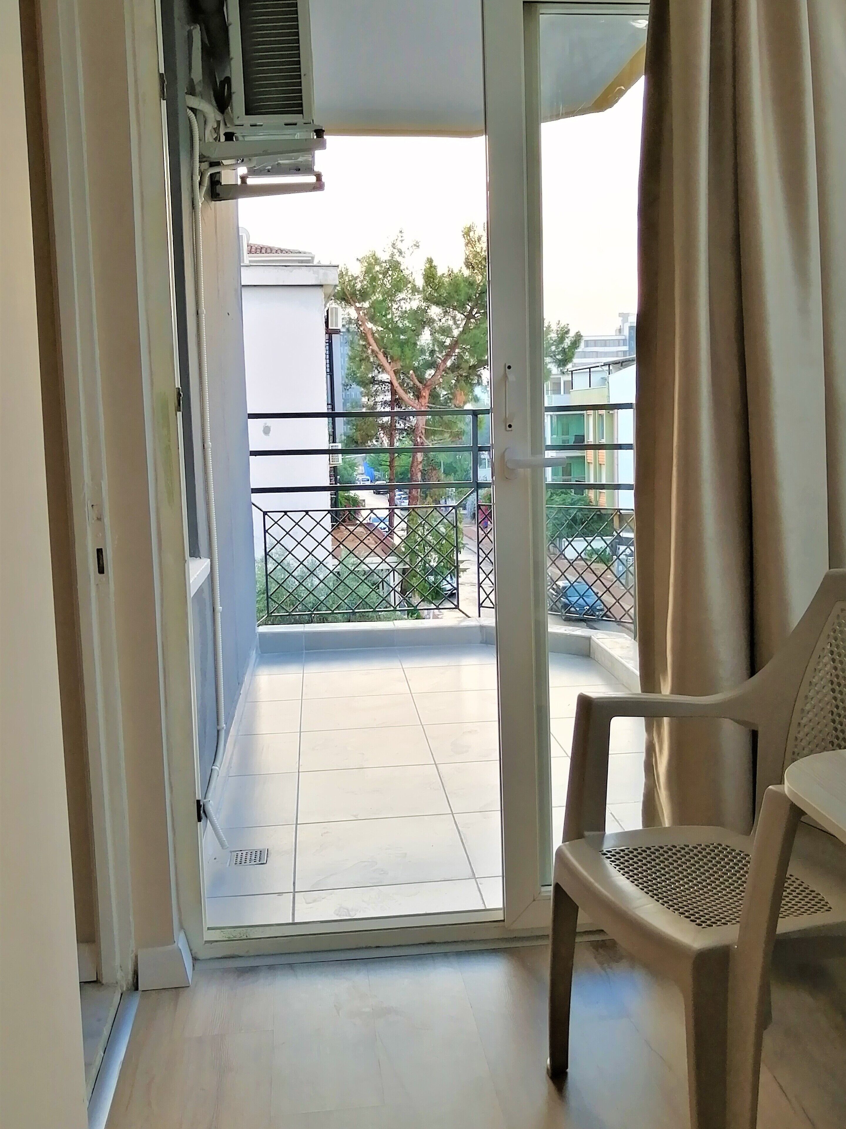 Standaard kamer, 1 tweepersoonsbed, niet-roken, hoek | Balkon
