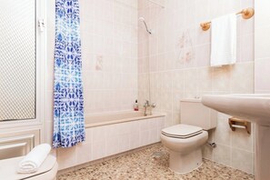 Badekar, håndklæder