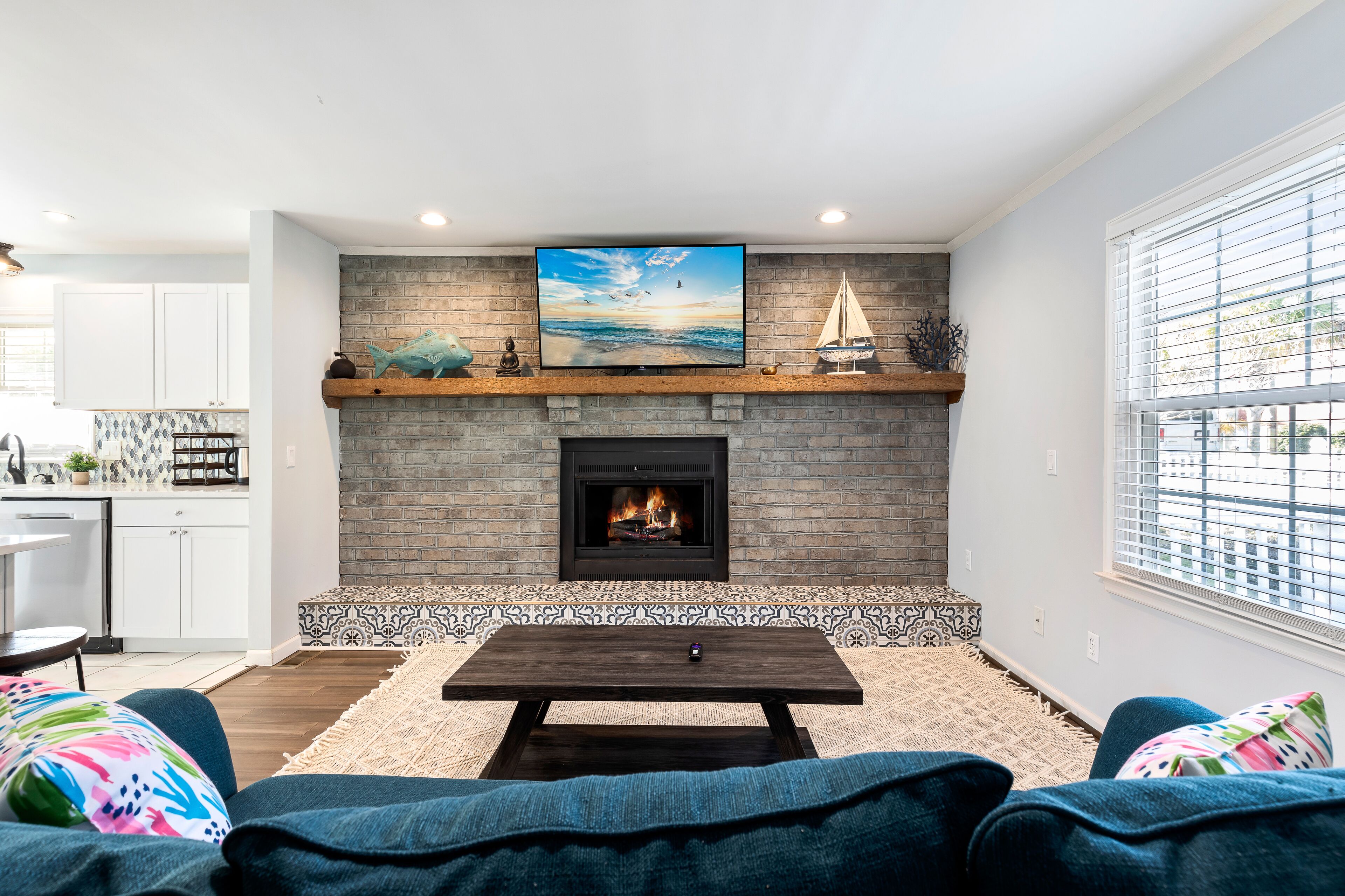 Coastal gem with pool, deck, game room & yoga - walk to the beach