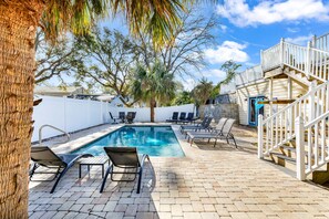 Una piscina climatizada
