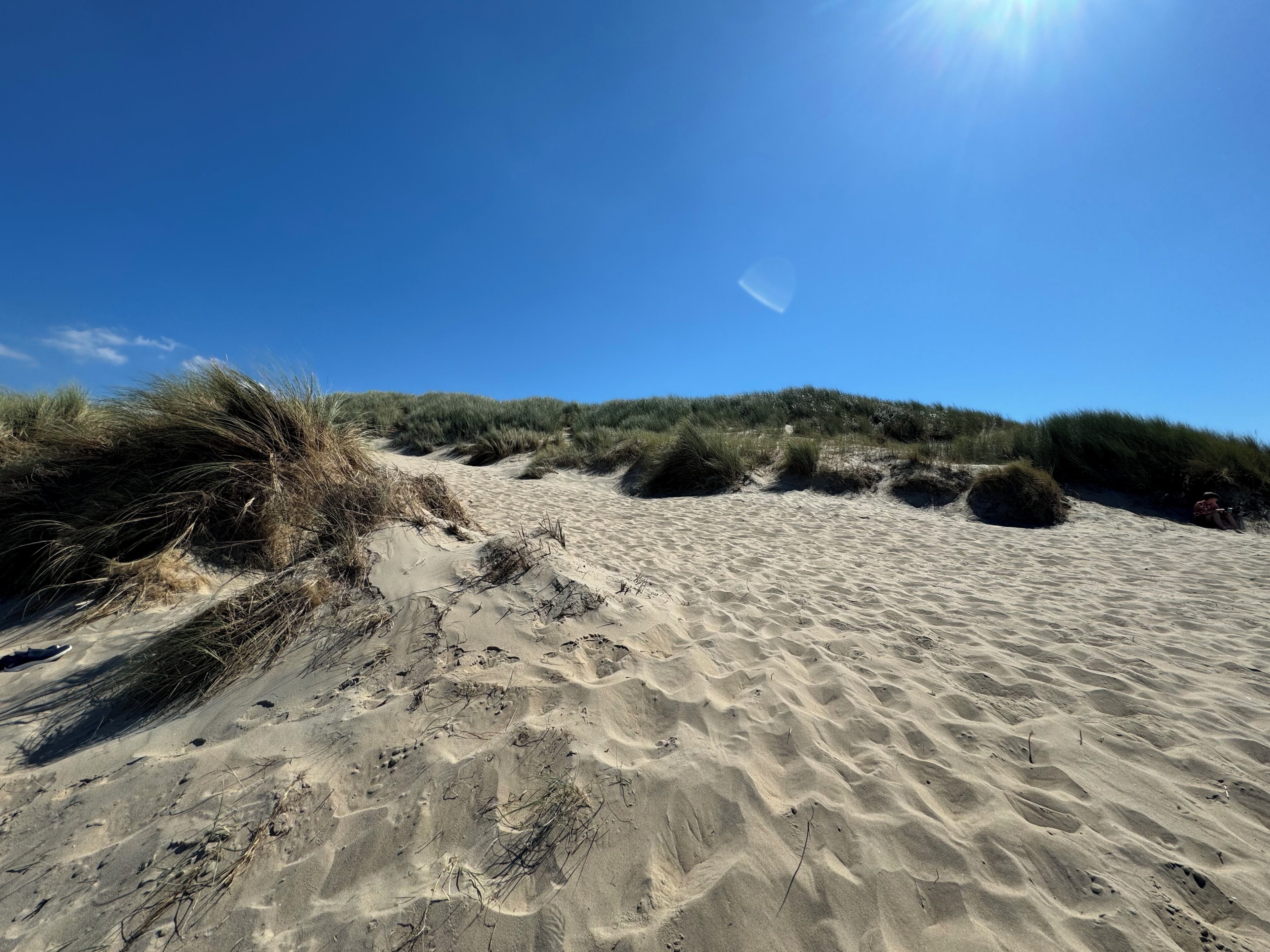 Playa en los alrededores y camastros 