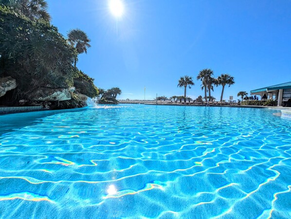 Piscine chauffée