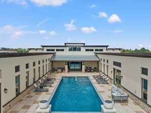 Alberca al aire libre