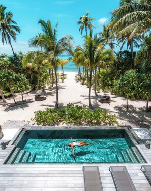 Teremoana Residence | Premium bedding, down comforters, pillowtop beds, free minibar - The Brando, Tetiaroa Private Island (Arue)