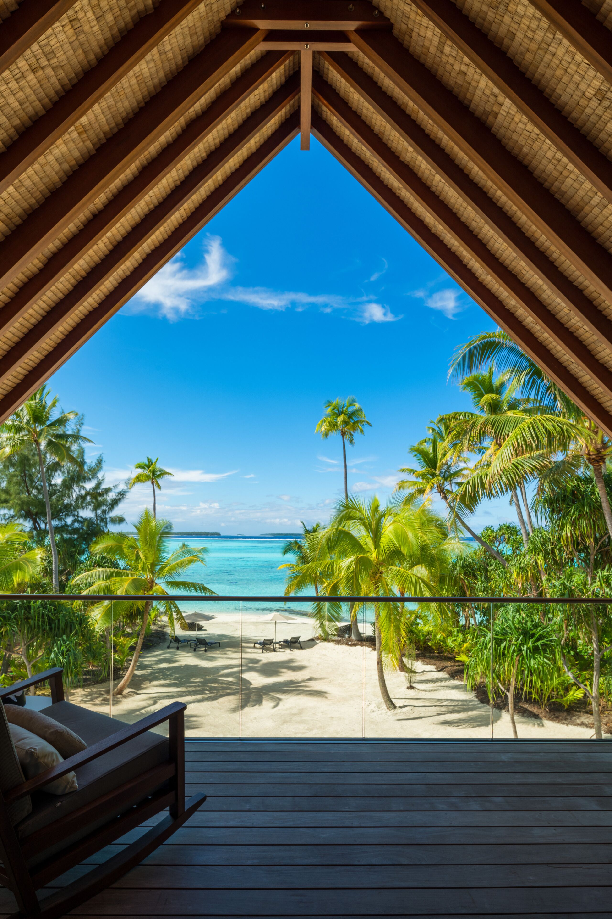Villa de lujo, 4 habitaciones, alberca privada, junto a la playa (Teremoana Residence) | Vista desde la habitación