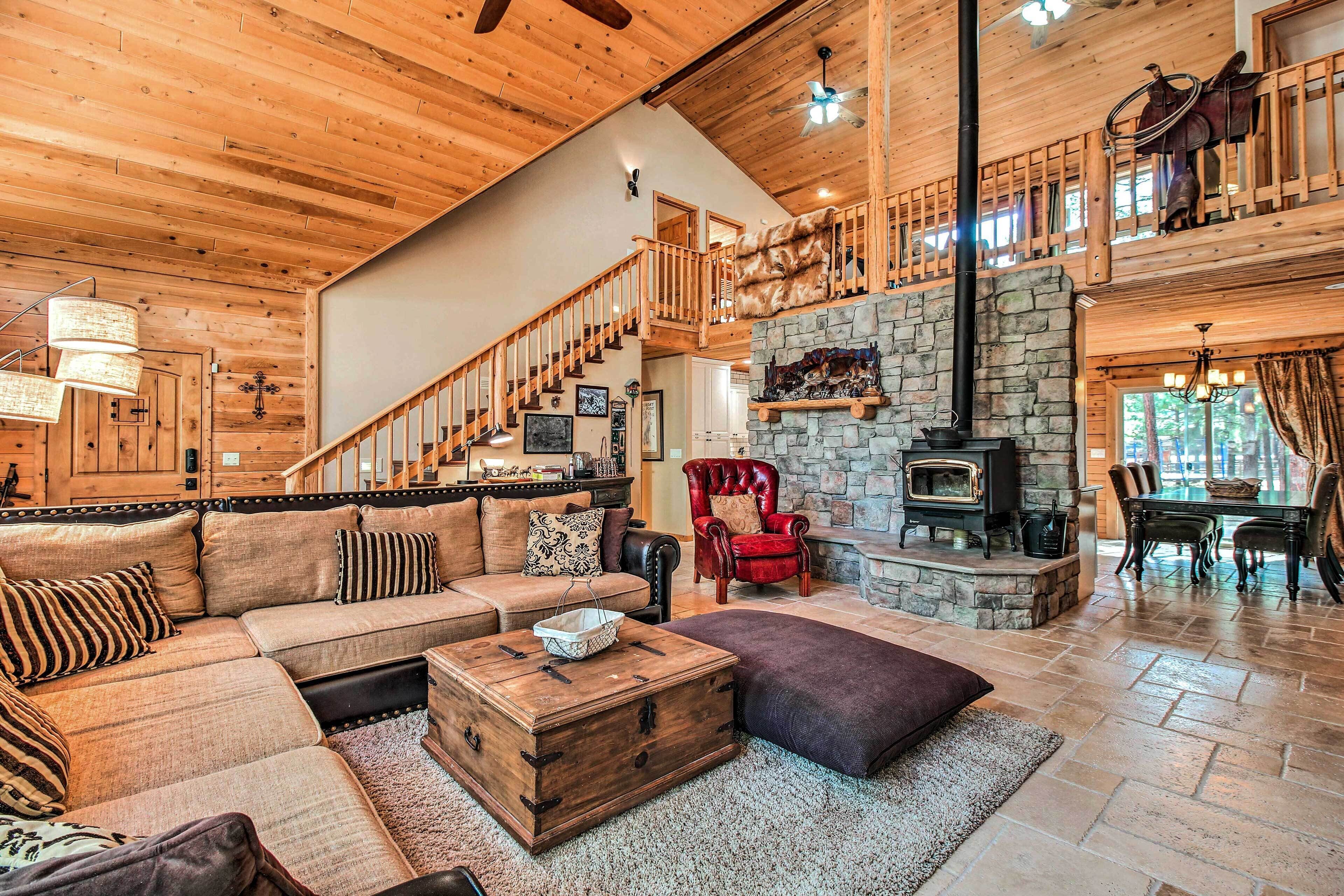 Spacious Overgaard Cabin Retreat w/ Game Room