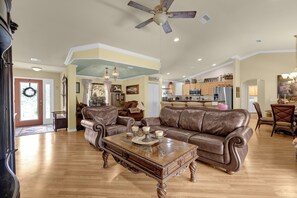 Smart TV, video games, books, stereo