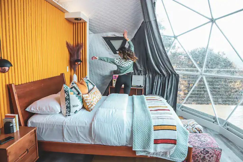 Zia Geo Dome at El Mistico Ranch, Glamping