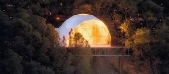Zia Geo Dome at El Mistico Ranch, Glamping