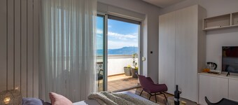 Terra Magica Room with parking, balcony and sea view