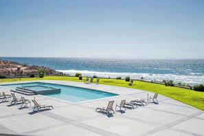 Indoor pool, outdoor pool