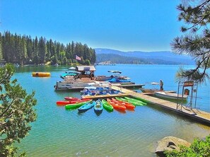 Marina - Creekside Cabin *Pup-Friendly with AC* (Shaver Lake)