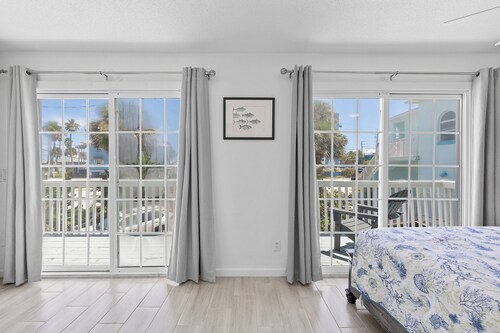 ☀️Across from beach-Private Pool-Barefoot Bungalow☀️